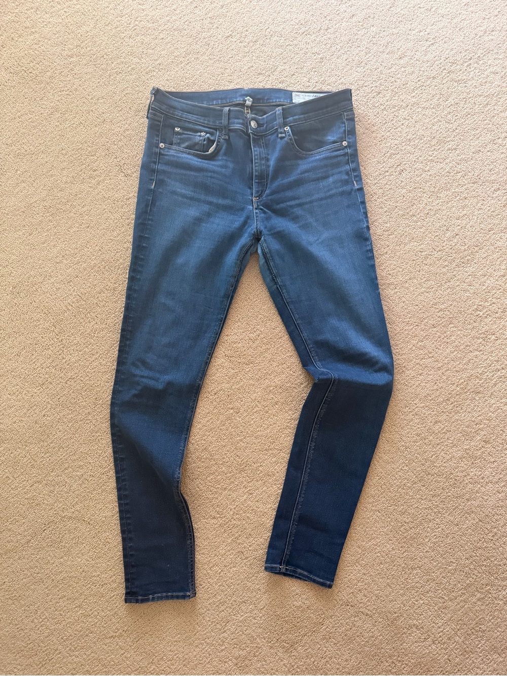 Rag & Bone Women’s Dark Blue Skinny Jeans